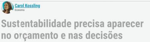 Título da matéria